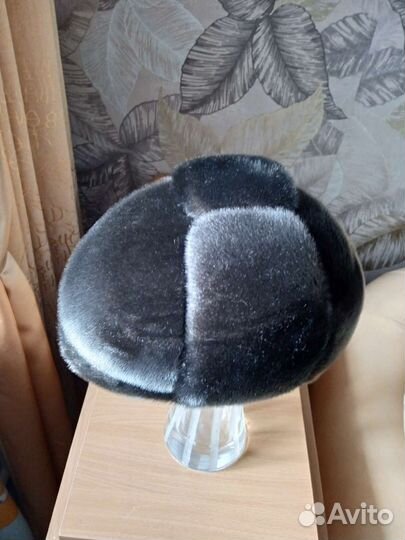 Меховая мужская кепка