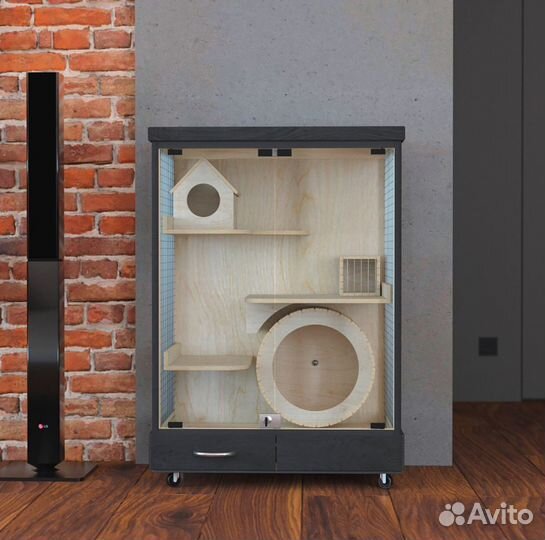 Витрина для шиншиллы дегу Клетка Дом грызунов