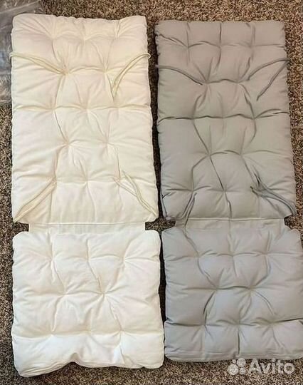 Новые подушки на кресло IKEA эпларо