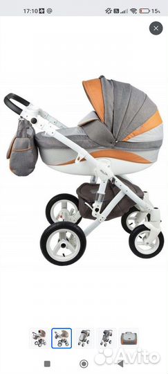 Коляска adamex 2 в 1