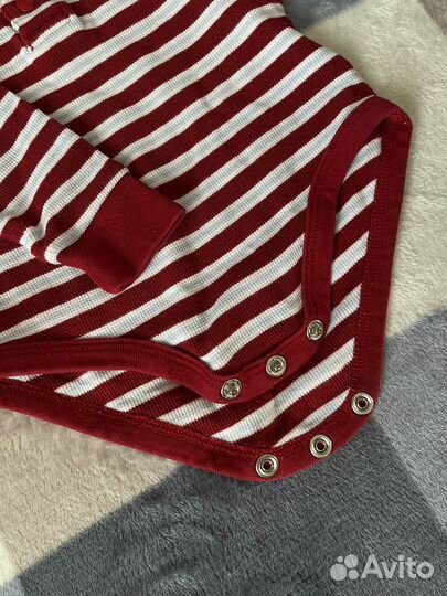 Боди с рукавом 74-80