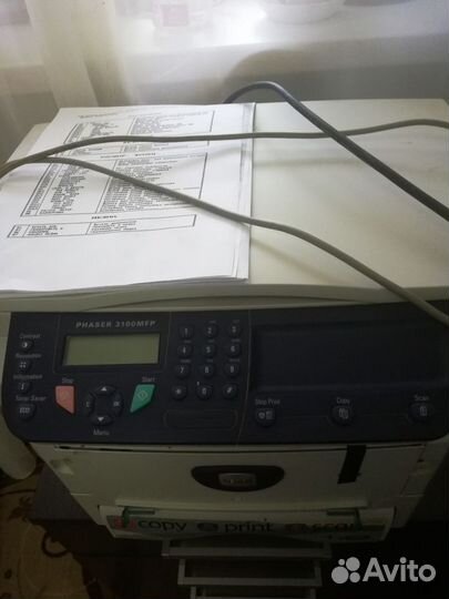 Принтер лазерный мфу бу xerox phaser 3100 mfp