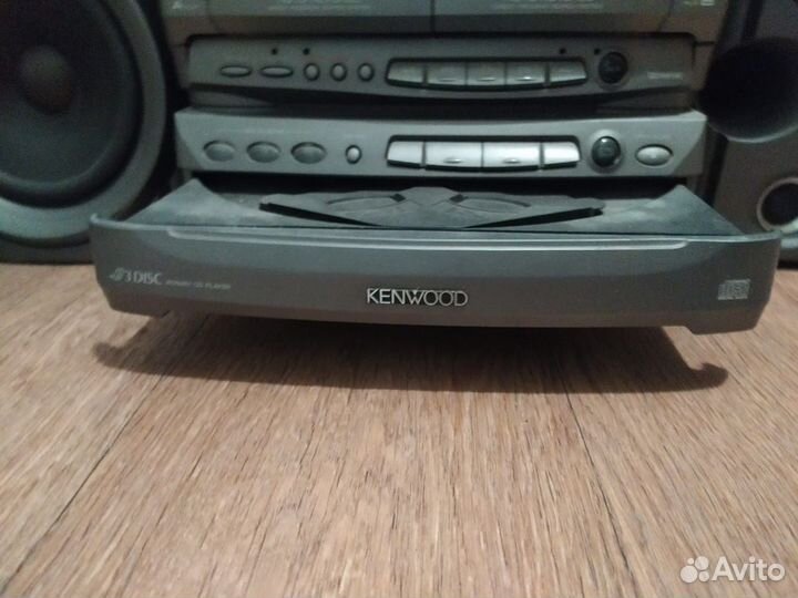 Kenwood музыкальный центр колонки Кассетник диски
