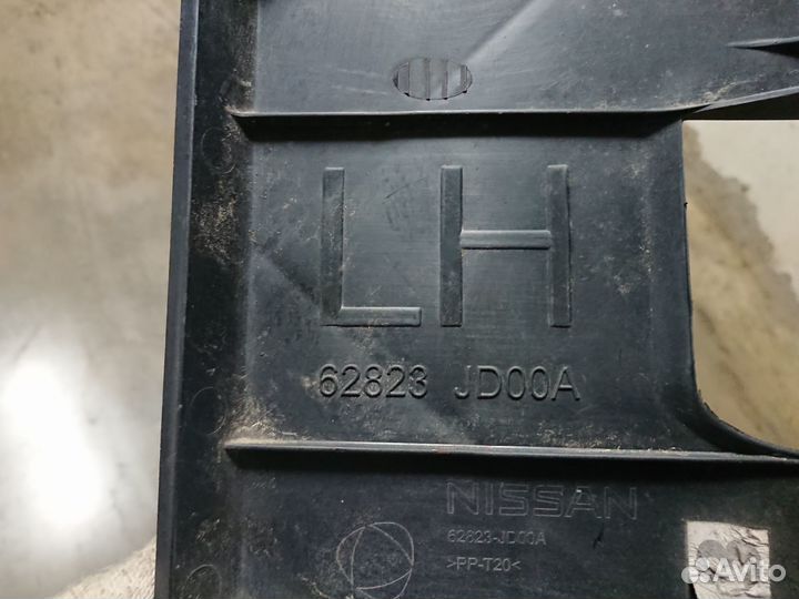 Комплект Дефлектор радиатора Nissan Qashqai J10