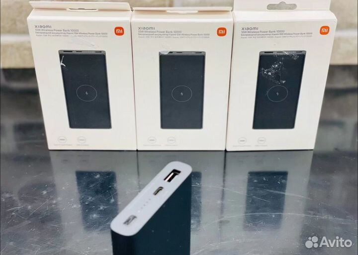 Портативный аккумулятор Xiaomi 10000 мА*ч, Черный