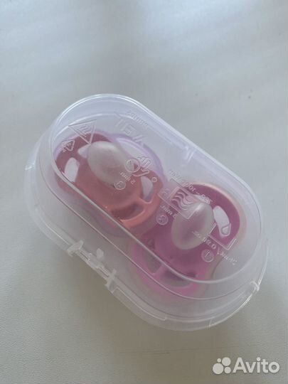 Соски пустышки avent 2 штуки 6-18 мес