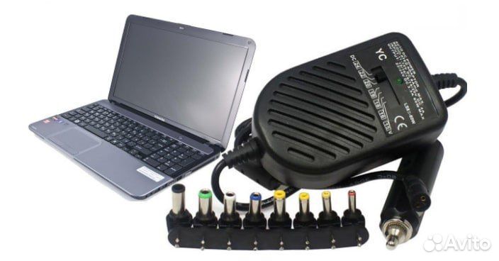 Зарядное устройство для ноутбуков автомобильное ун