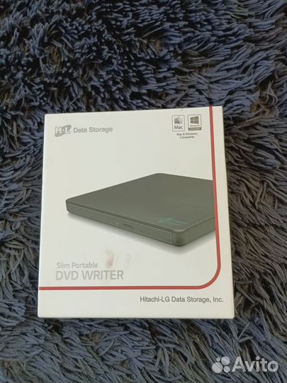 Slim Portadle DVD writer пишущий dvd привод