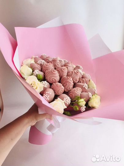 Клубника в шоколаде без красителей