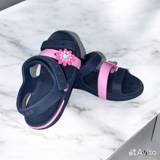 Сандалии crocs для девочки