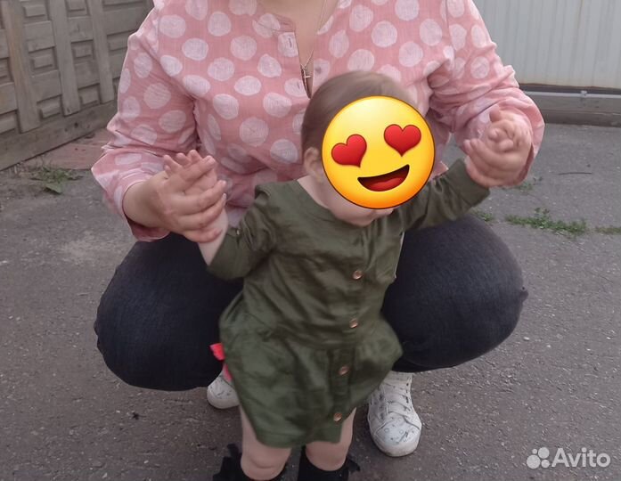 Платье-туника для девочки 80