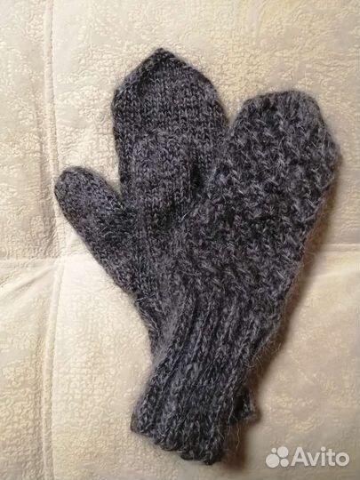 Варежки пуховые