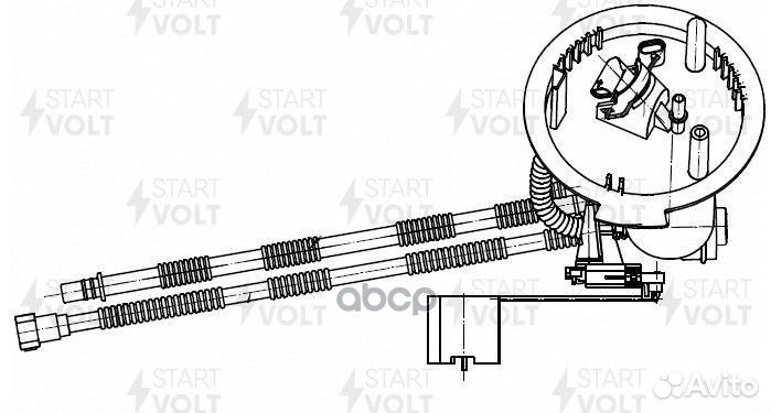 Датчик уровня топлива SFM1590 startvolt