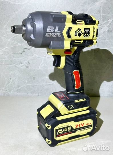 Мощный аккумуляторный гайковерт оригинал