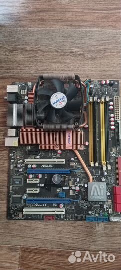 Материнская плата 775