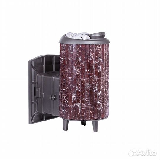 Печь Для Бани Атмосфера L+ ламели «Россо Леванто»