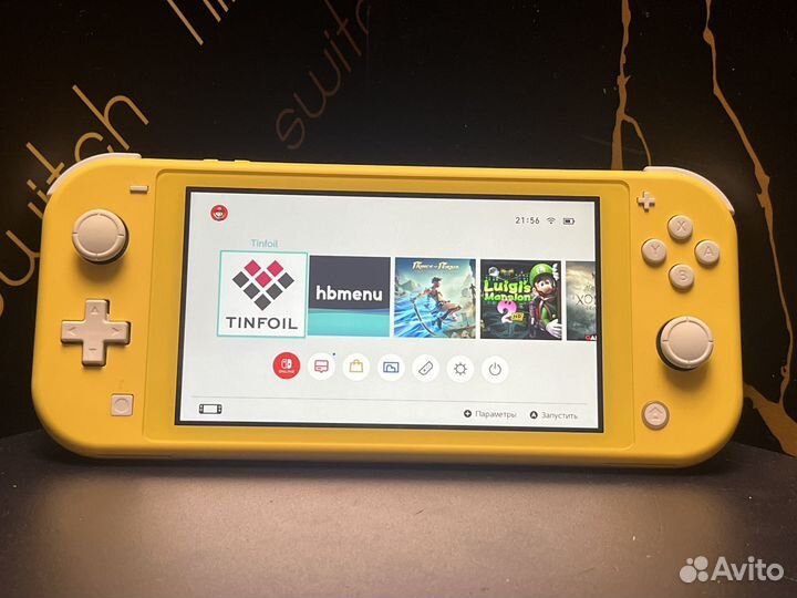 Nintendo switch lite прошитая чип