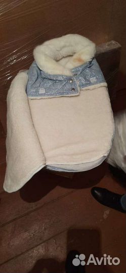 Конверт на выписку для мальчика зимний