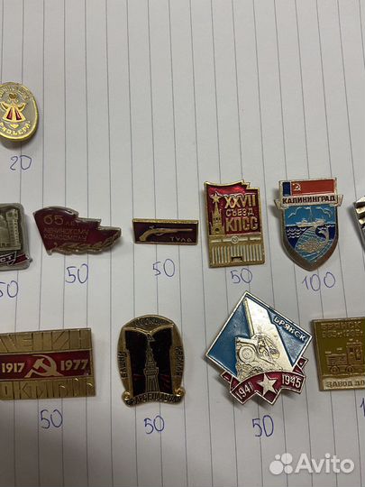 Значки СССР