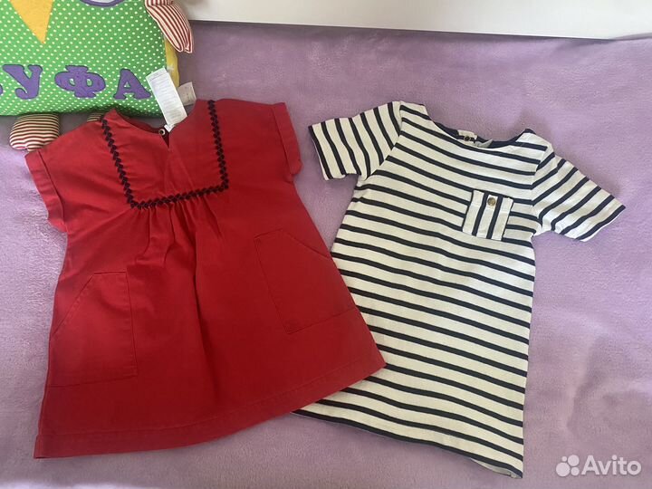 Платья для девочки на 2 года Jacadi, Petit Bateau