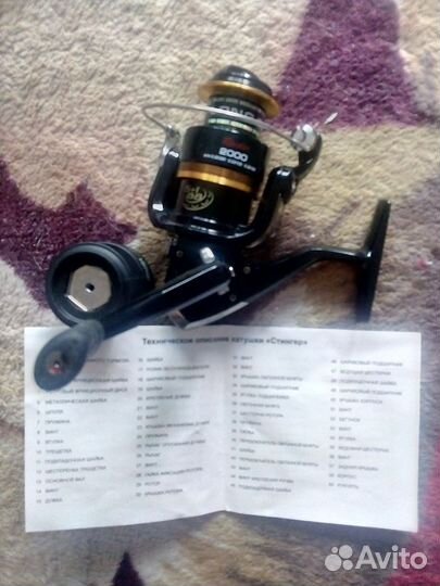 Спиннинг новый с катушкой новой
