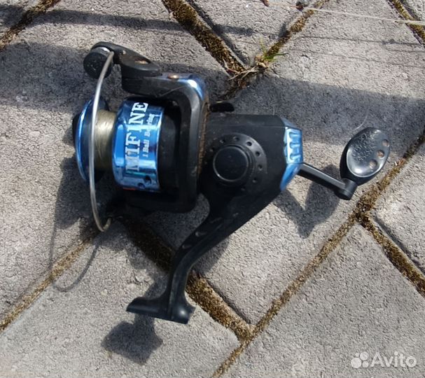 Удочки телескопические, катушки, леска б/у