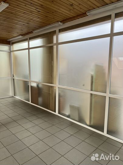 Стекляные перегородки