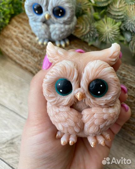Сова, мыло ручной работы