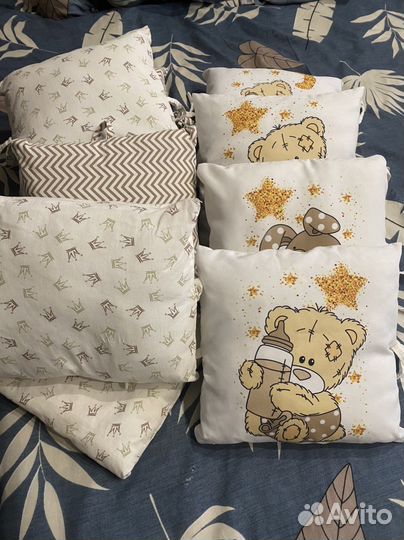 Комплект в кроватку с бортиками