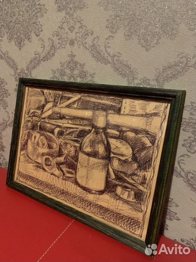 Дунич В.Е (1936-2016) рисунок Ясенево Москва