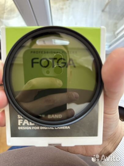 Фильтр для камеры Fotga ND переменный 2-400