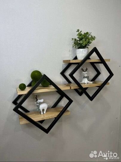 Полки в стиле Лофт