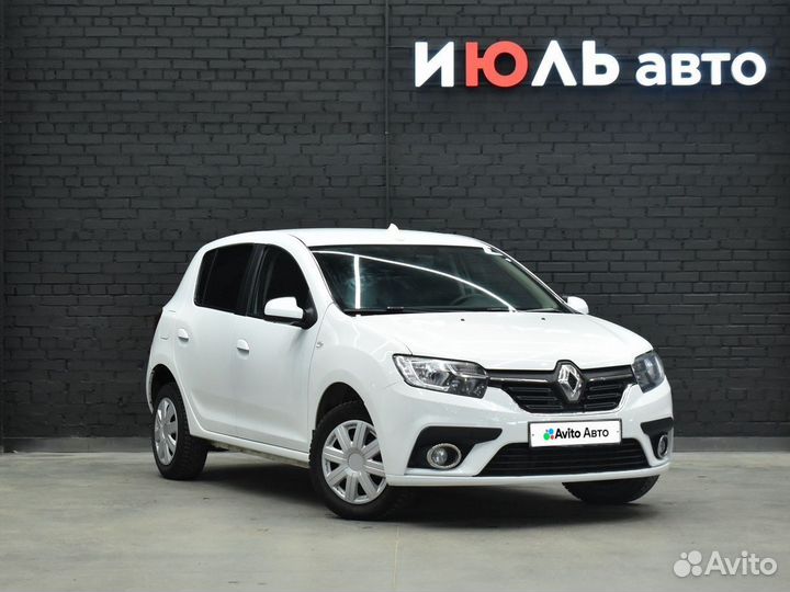 Renault Sandero 1.6 МТ, 2018, 109 130 км