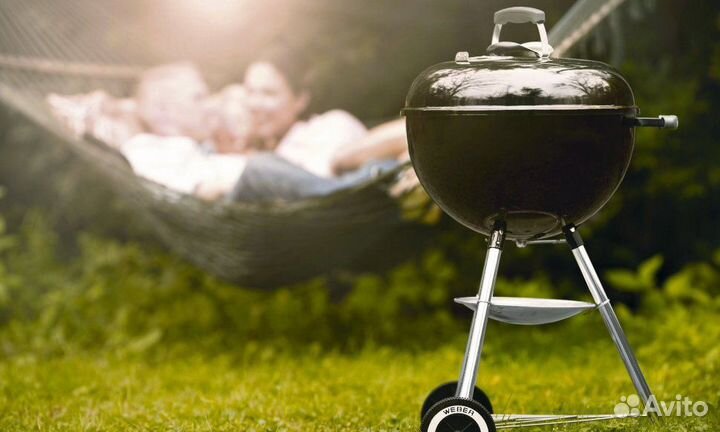 Гриль угольный Weber Classic Kettle, 57 см, черный