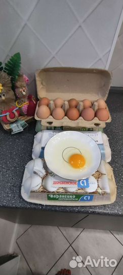 Деревенские яйца
