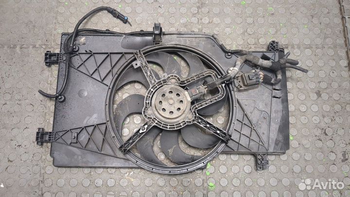 Вентилятор радиатора Opel Meriva 2010, 2011