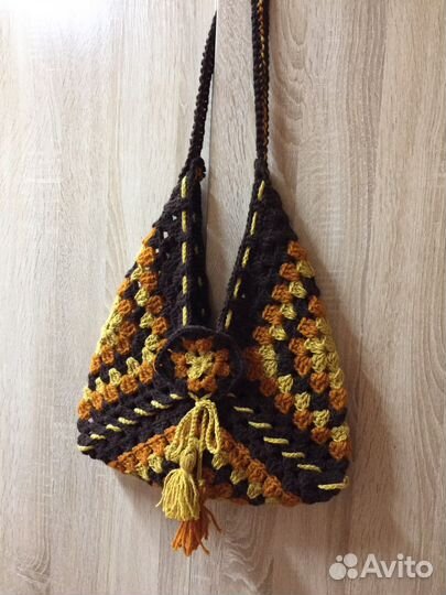 Сумка -авоська ручная работа