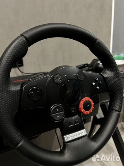 Руль logitech driving force gt