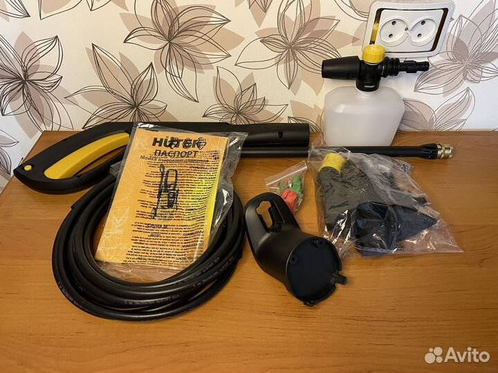 Новая мойка высокого давления Huter