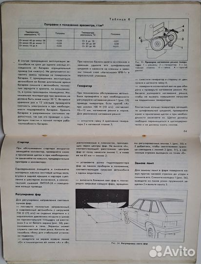 Руководство по эксплуатации ваз 2109 СССР