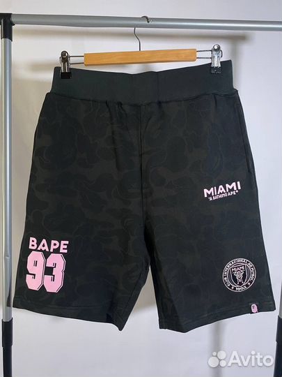 Bape inter miami шорты