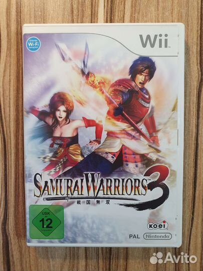 Wii Samurai Warriors 3. Лицензия