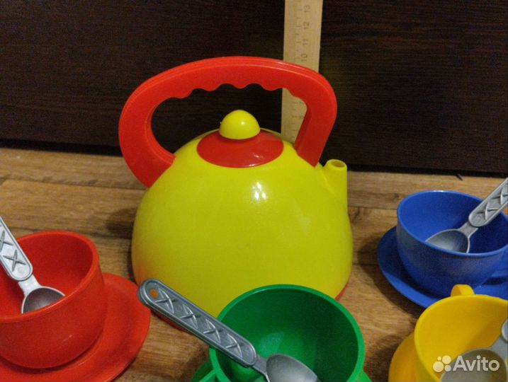 Набор кукольный для чаепития,винтаж