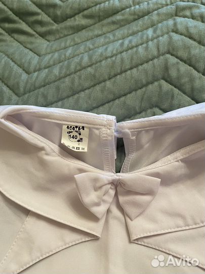 Блузка белая для девочек