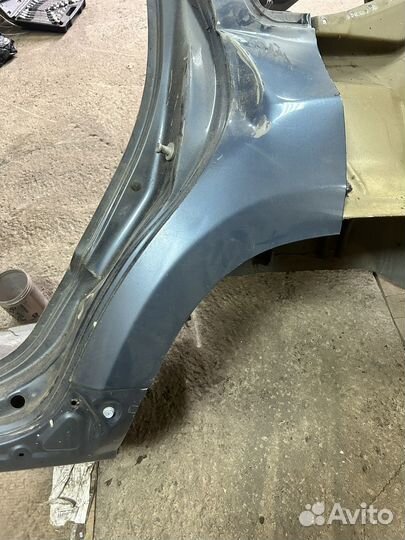 Крыло заднее левое renault duster