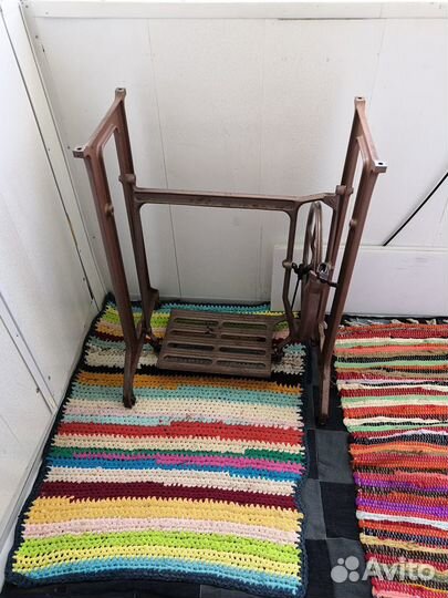 Чугунная станина от швейной машинки под мангал