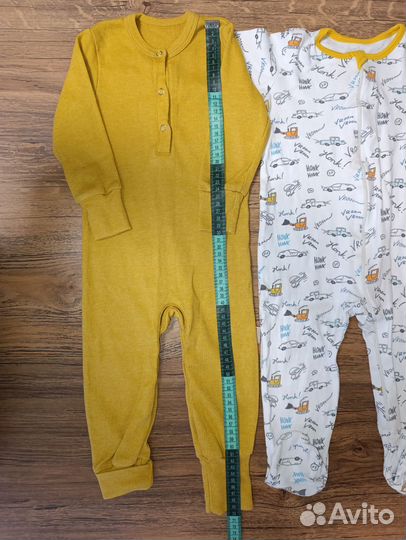 Слипы комбинезоны боди 80 86