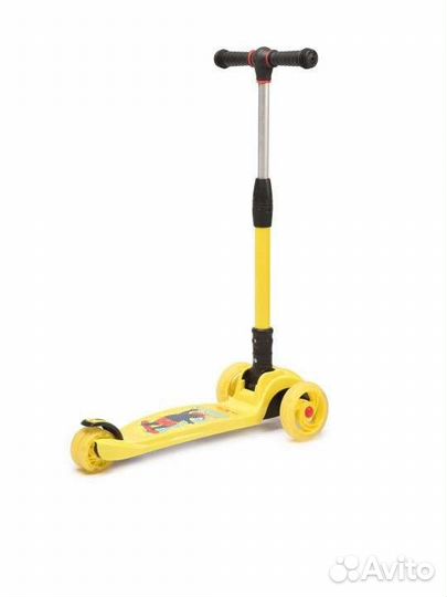 Самокат Kreiss Premium, светятся, Коробка+Звонок