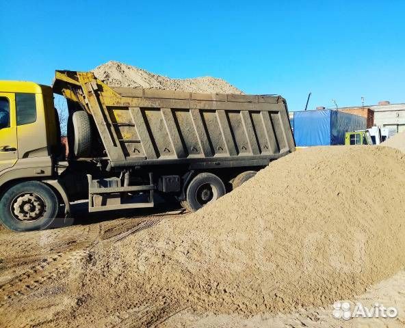 Песок строительный суровка