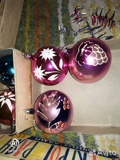 Ёлочные игрушки СССР